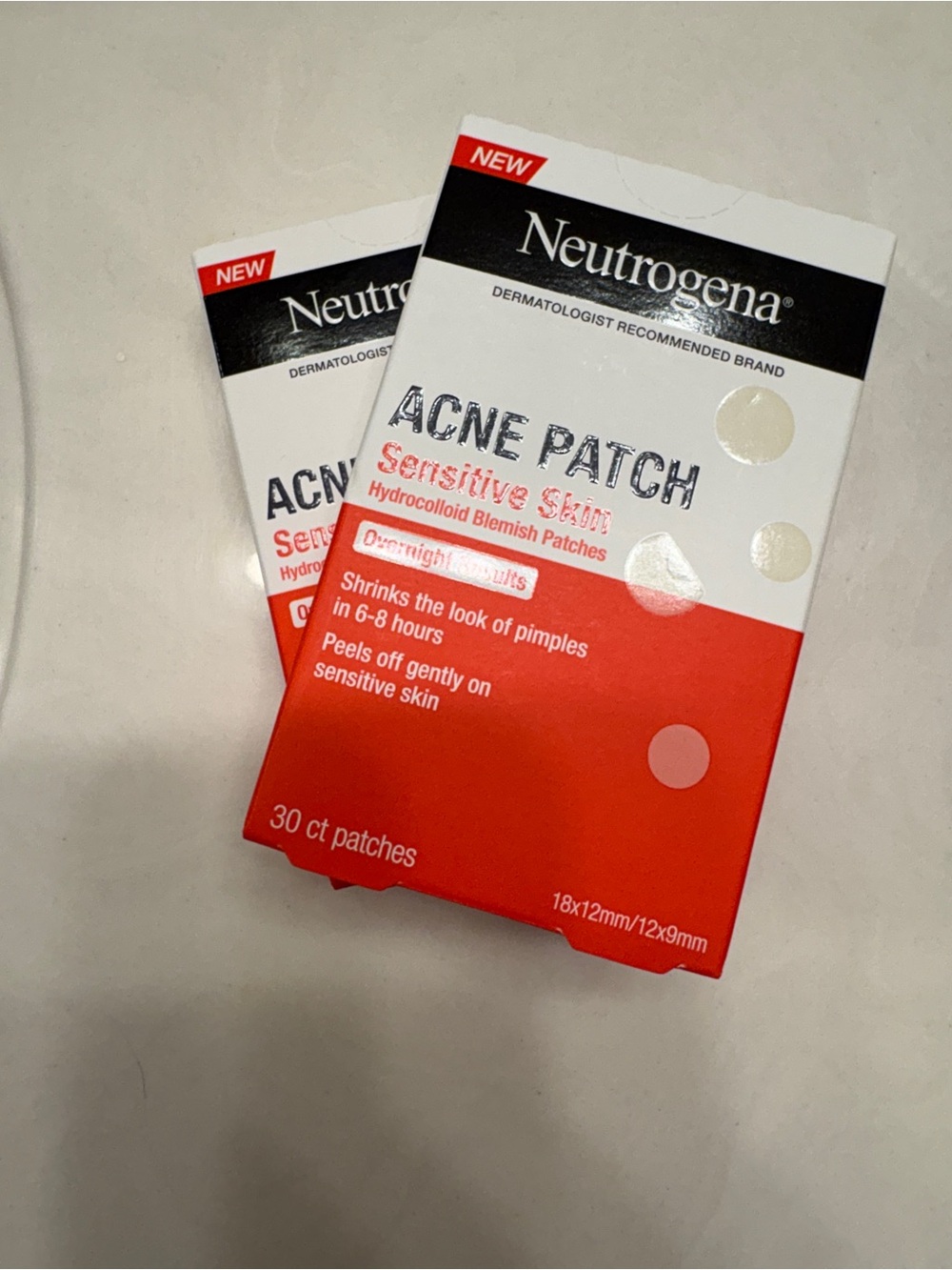 NIB Neutrogena Acne Patch for Sensitive Skin — Set of 2